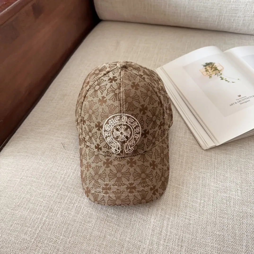 💰50 Crow Heart🆕Spring baseball cap, personalized and fashionable, classic cross logo, casual with a cool feeling, unisex style, same style for men and women! Various colors, very easy to match!